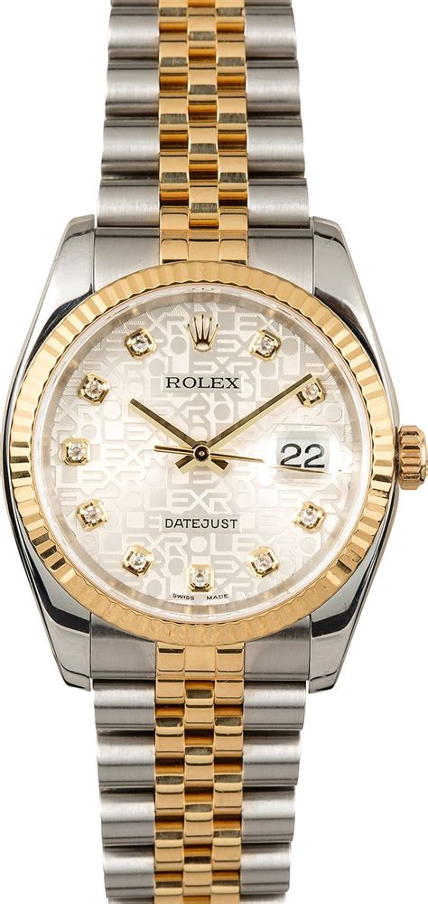 Rolex datejust jubilee diamond dial